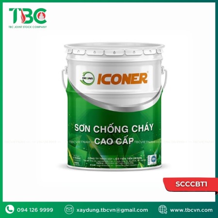 Sơn chống cháy cho bê tông Desam SCCCBT1 (Sơn gốc nước)